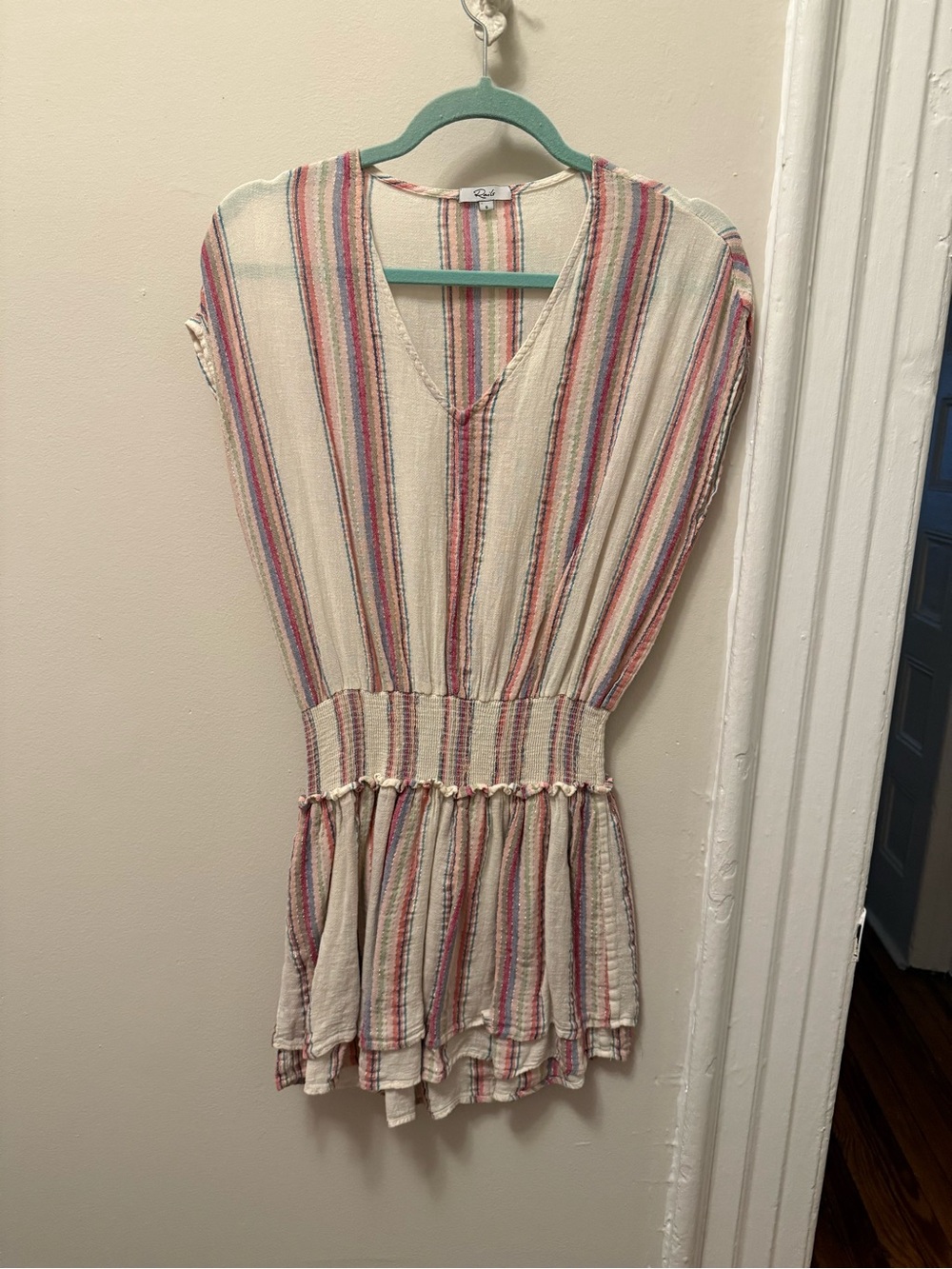 Rails Lucca Dress Havana Stripe